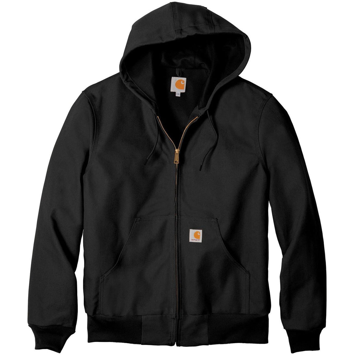 no-logo Carhartt Tall Thermal-Lined Duck Active Jacket-New-Carhartt-Black-LT-Thread Logic