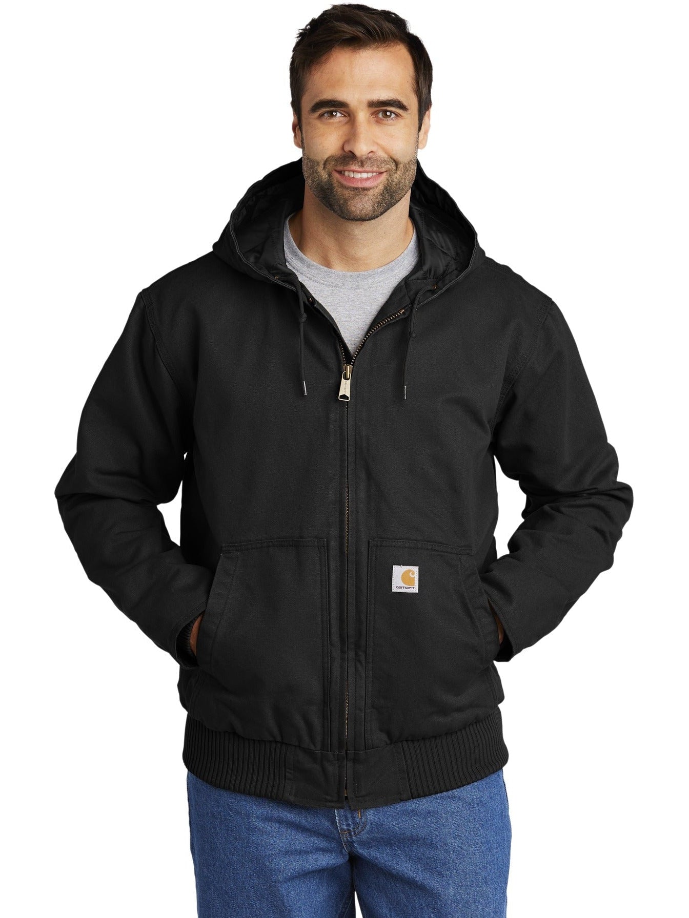 no-logo Carhartt Washed Duck Active Jac-Regular-Carhartt-Thread Logic