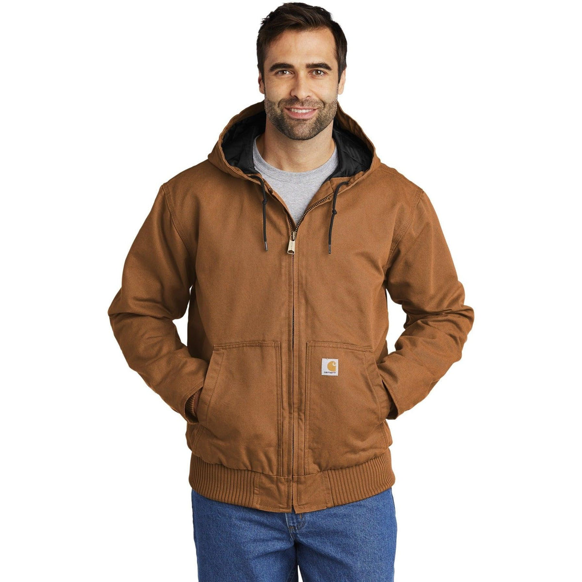 no-logo Carhartt Washed Duck Active Jac-Regular-Carhartt-Thread Logic