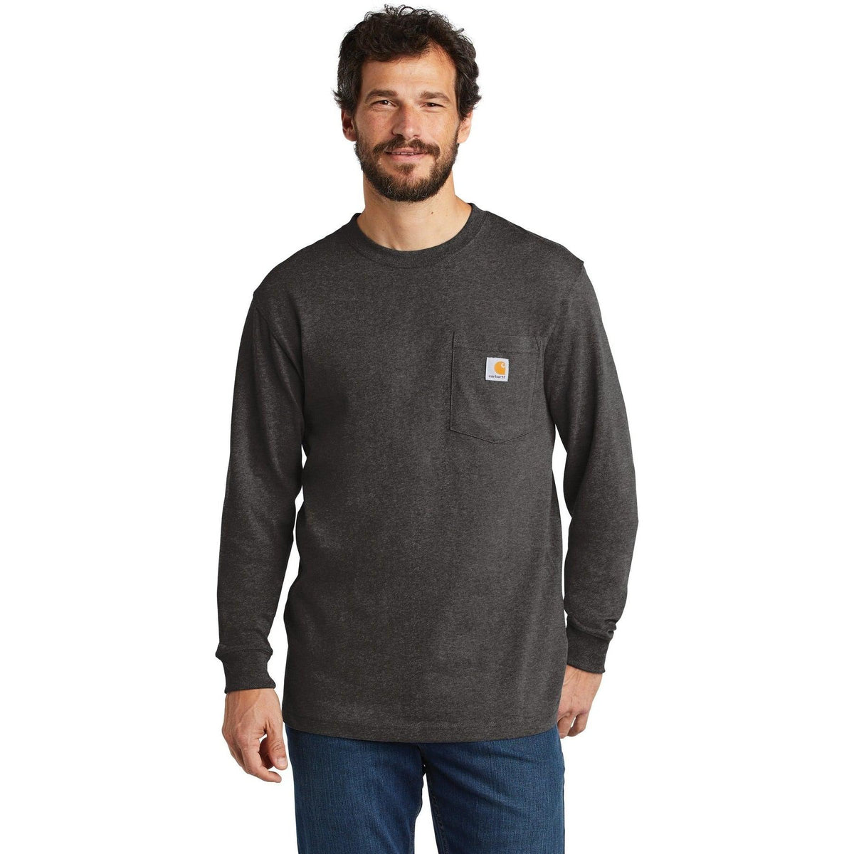 no-logo Carhartt Workwear Pocket Long Sleeve T-Shirt-Regular-Carhartt-Thread Logic