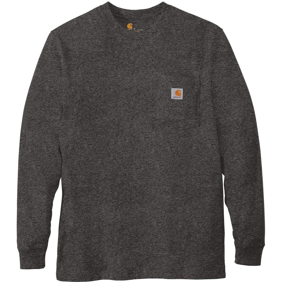 no-logo Carhartt Workwear Pocket Long Sleeve T-Shirt-Regular-Carhartt-Carbon Heather-S-Thread Logic