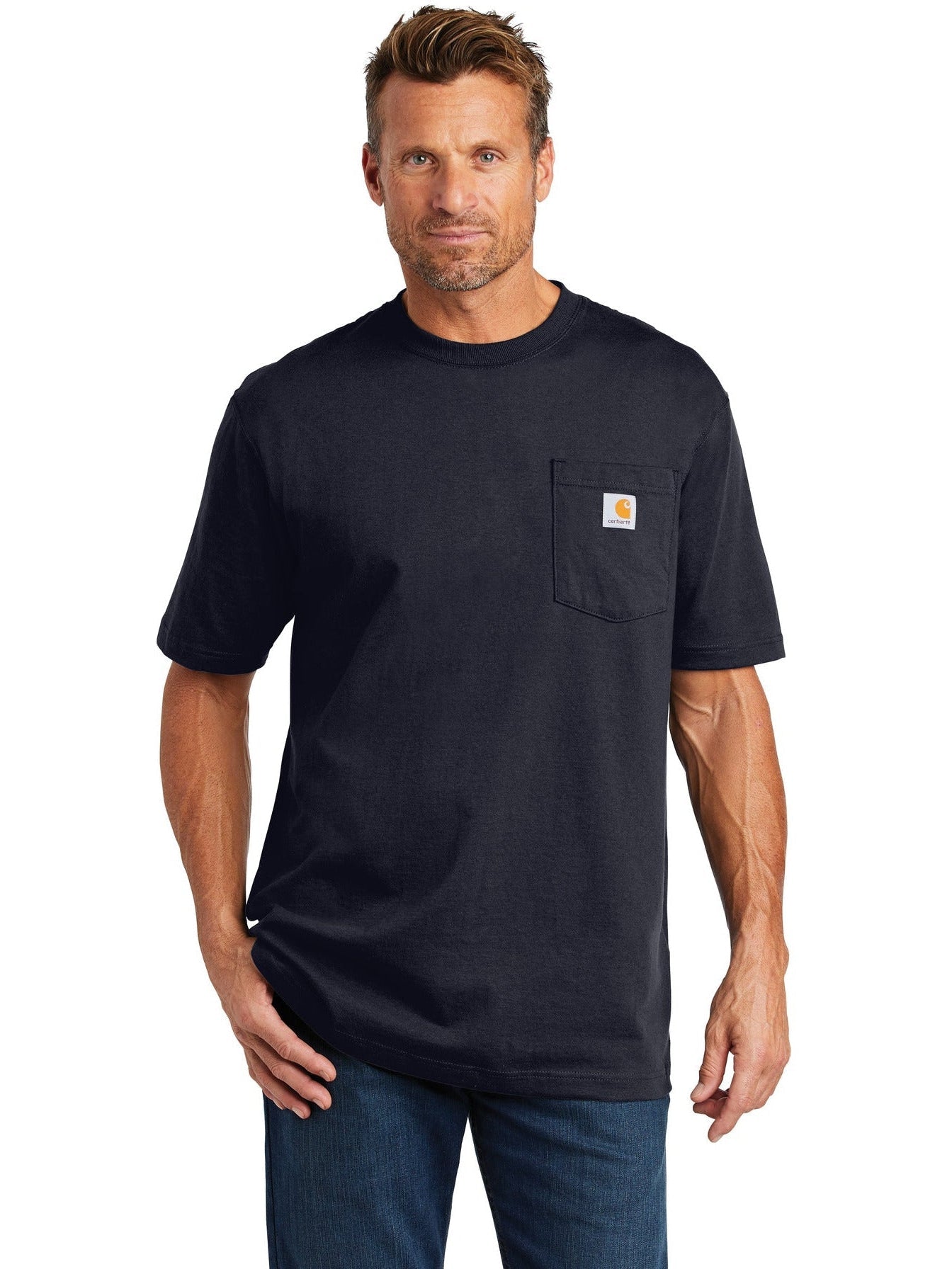 Carhartt CTK87 T-Shirt with Custom Embroidery Carhartt CTK87 T-Shirt with Custom Embroidery
