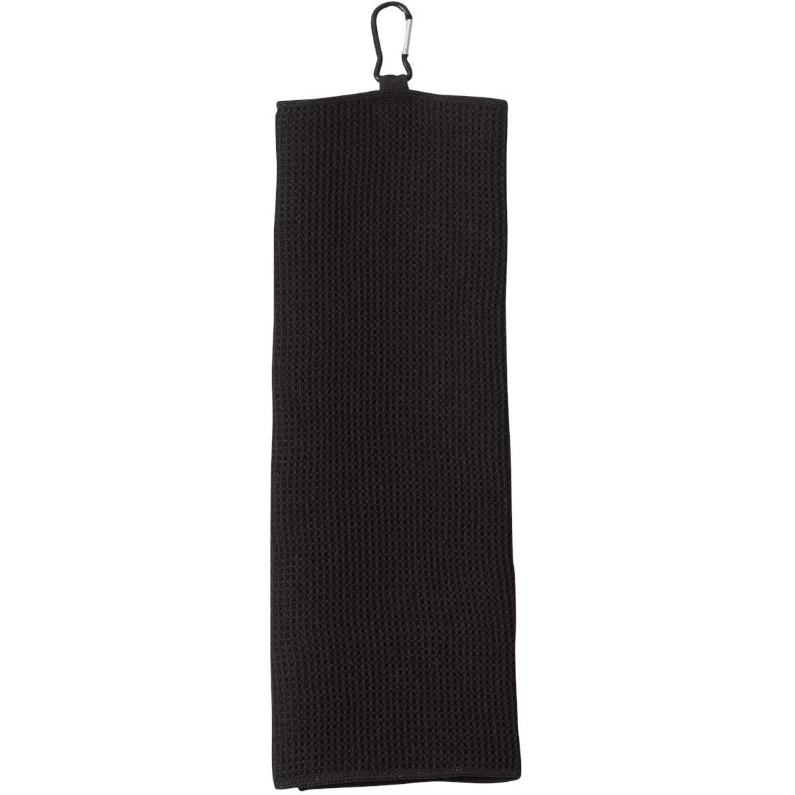 no-logo Carmel Towel Company Fairway Golf Towel-Accessories-Carmel Towel-Black-Thread Logic