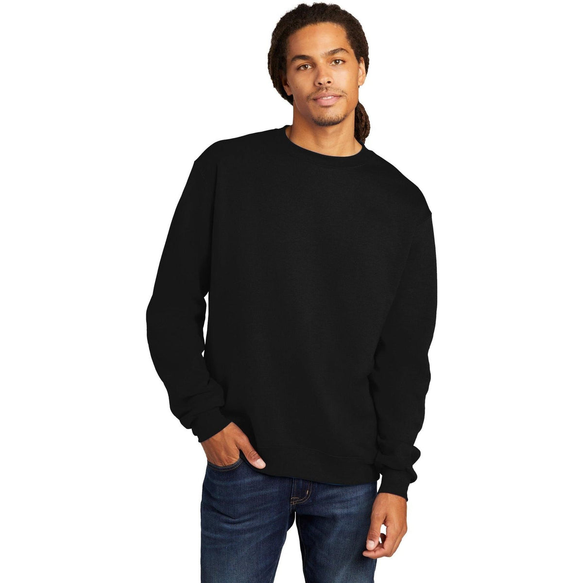 no-logo Champion Double Dry Eco Crew Neck Fleece-Crewnecks-Champion-Thread Logic