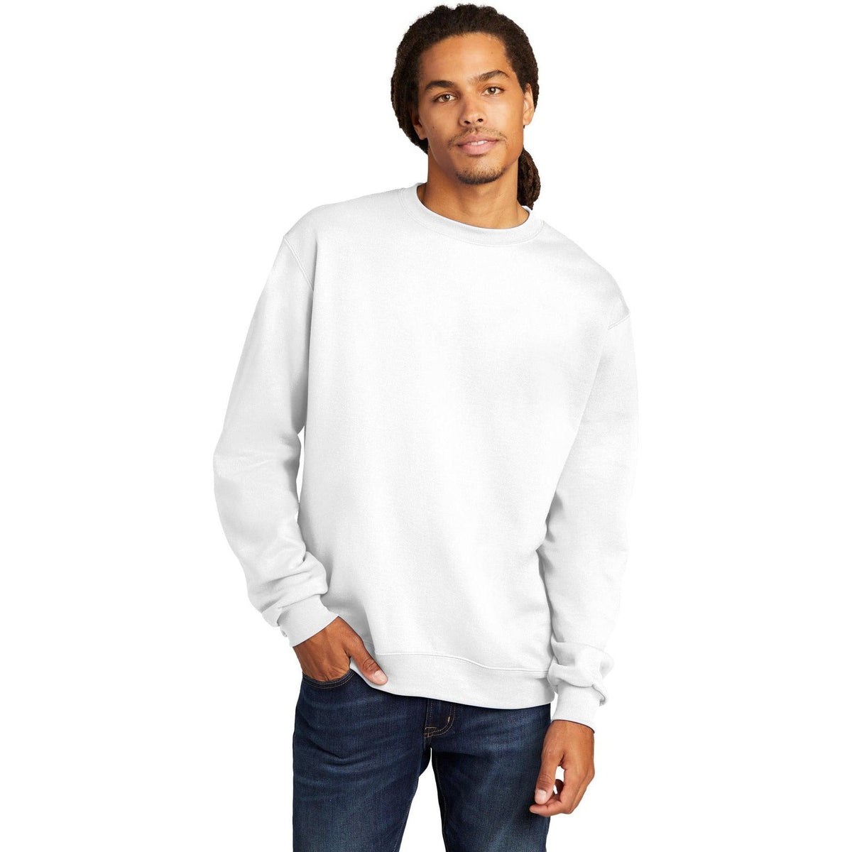 no-logo Champion Double Dry Eco Crew Neck Fleece-Crewnecks-Champion-Thread Logic