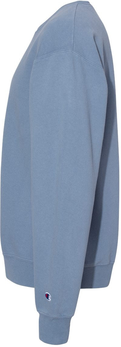 no-logo Champion Garment Dyed Crewneck Sweatshirt-Men's Layering-Champion-Thread Logic