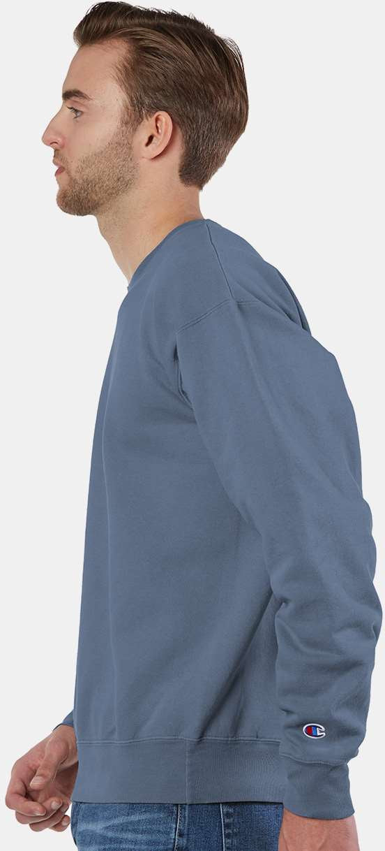 no-logo Champion Garment Dyed Crewneck Sweatshirt-Men's Layering-Champion-Thread Logic