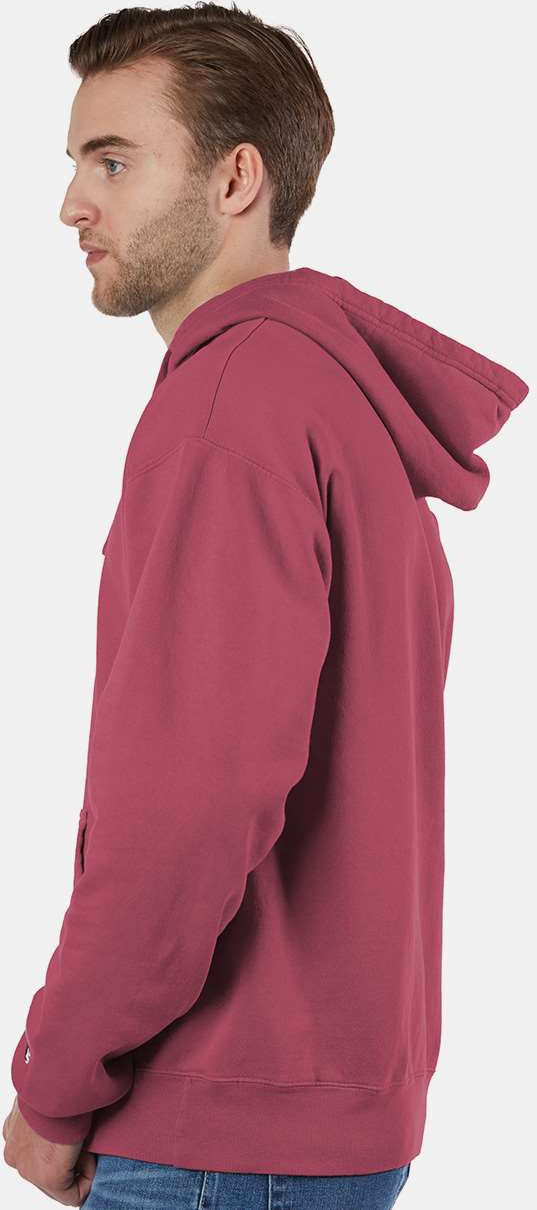 no-logo Champion Garment Dyed Hooded Sweatshirt-Fleece-Champion-Thread Logic
