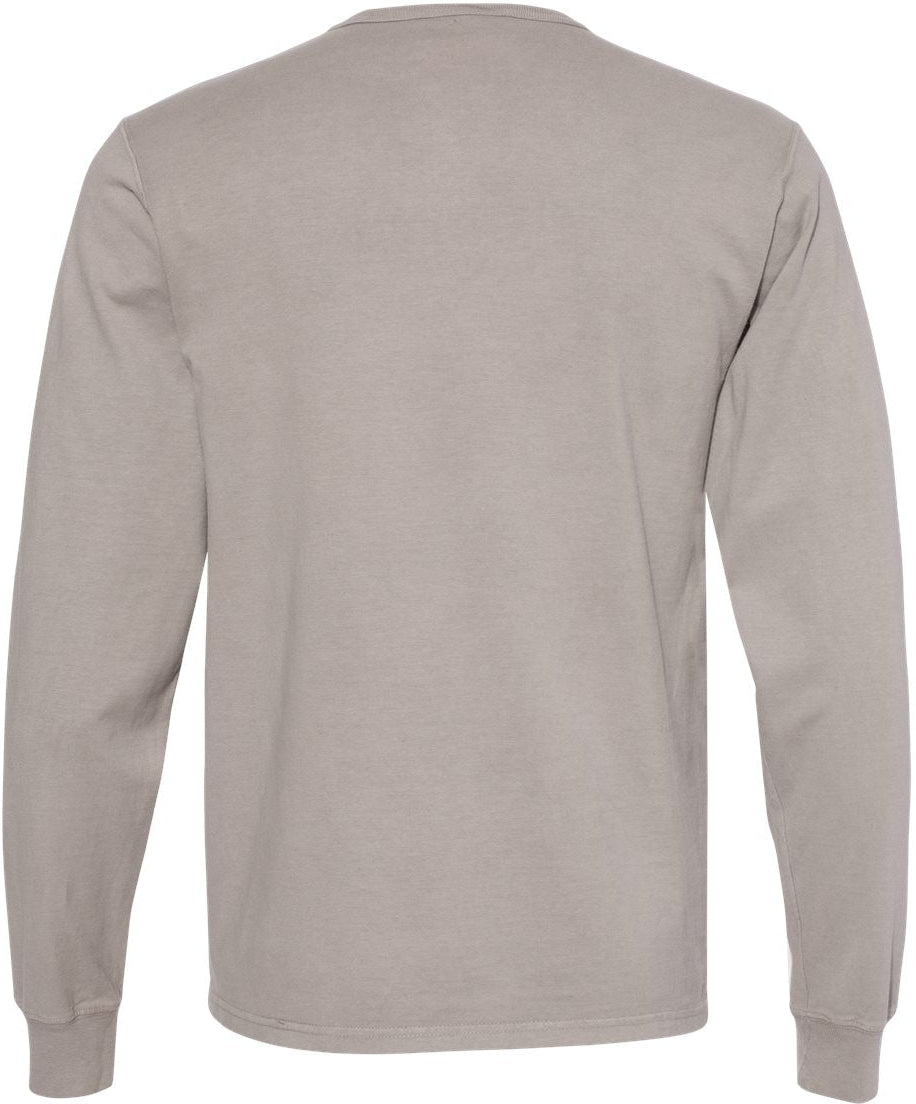 no-logo Champion Garment Dyed Long Sleeve T-Shirt-Men's T Shirts-Champion-Thread Logic