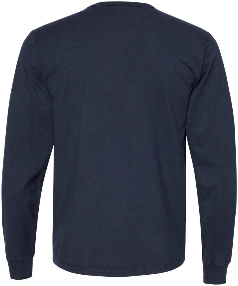 no-logo Champion Garment Dyed Long Sleeve T-Shirt-Men's T Shirts-Champion-Thread Logic
