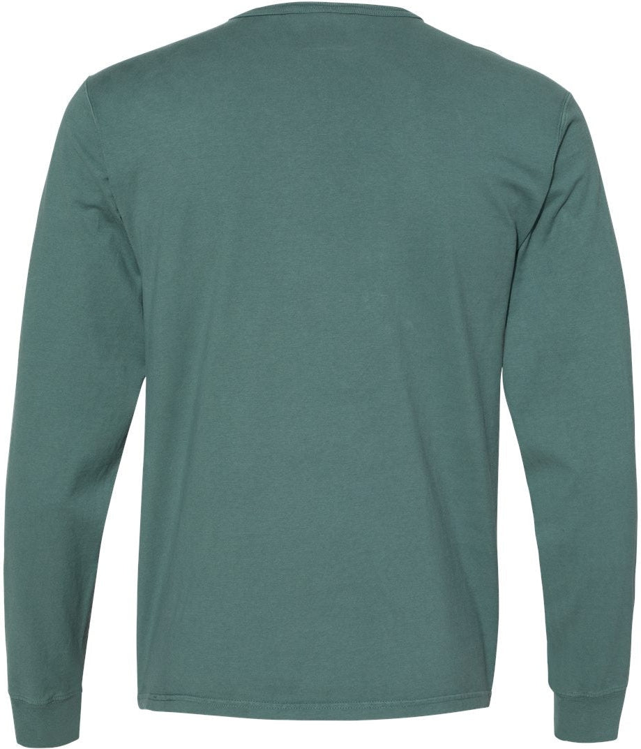 no-logo Champion Garment Dyed Long Sleeve T-Shirt-Men's T Shirts-Champion-Thread Logic