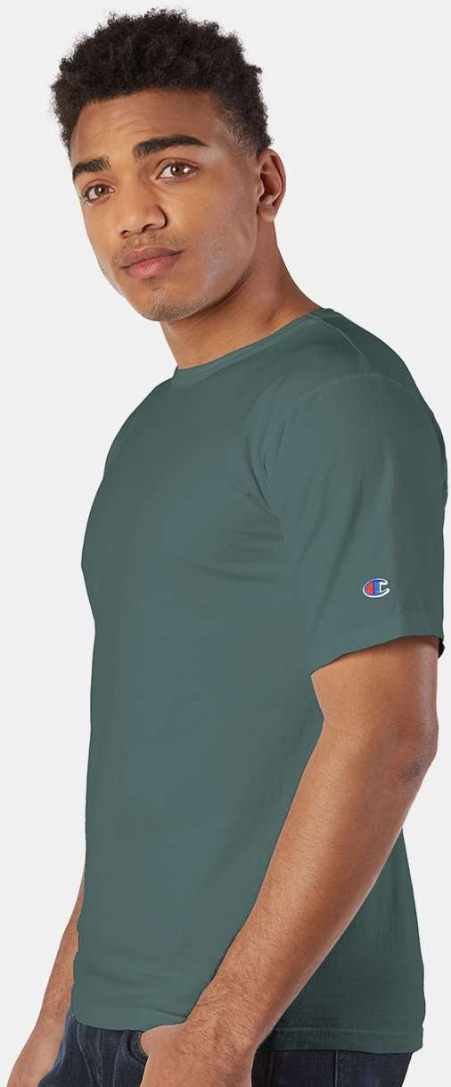 no-logo Champion Garment Dyed Short Sleeve T-Shirt-Men's T Shirts-Champion-Thread Logic