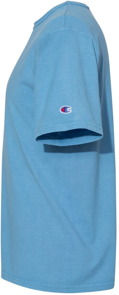 no-logo Champion Garment Dyed Short Sleeve T-Shirt-Men's T Shirts-Champion-Thread Logic