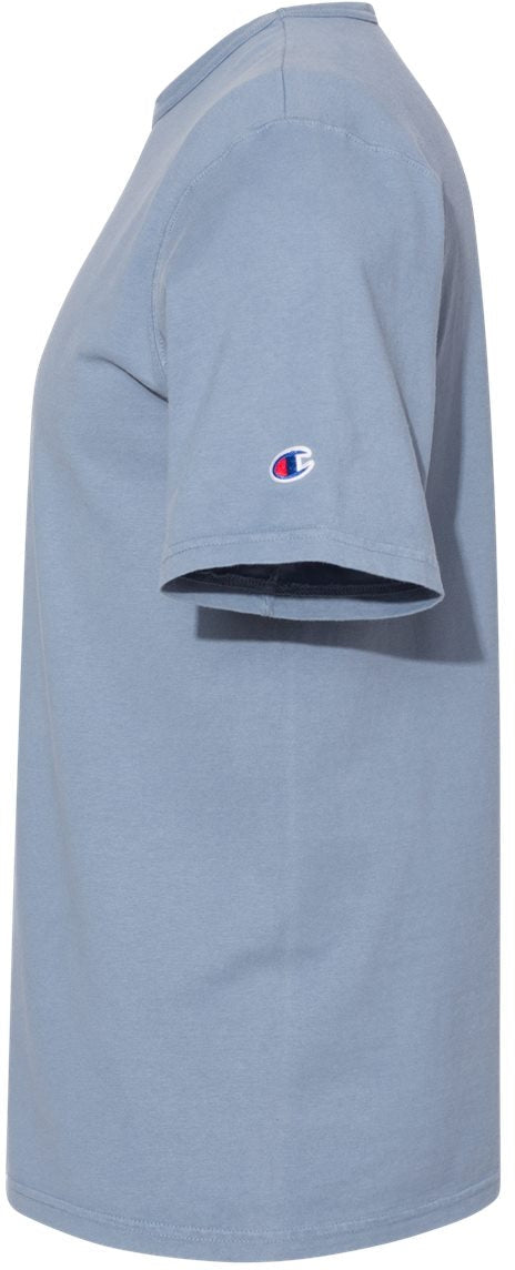 no-logo Champion Garment Dyed Short Sleeve T-Shirt-Men's T Shirts-Champion-Thread Logic