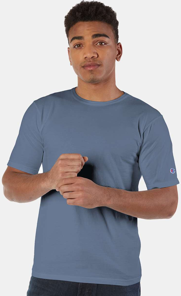 no-logo Champion Garment Dyed Short Sleeve T-Shirt-Men's T Shirts-Champion-Thread Logic