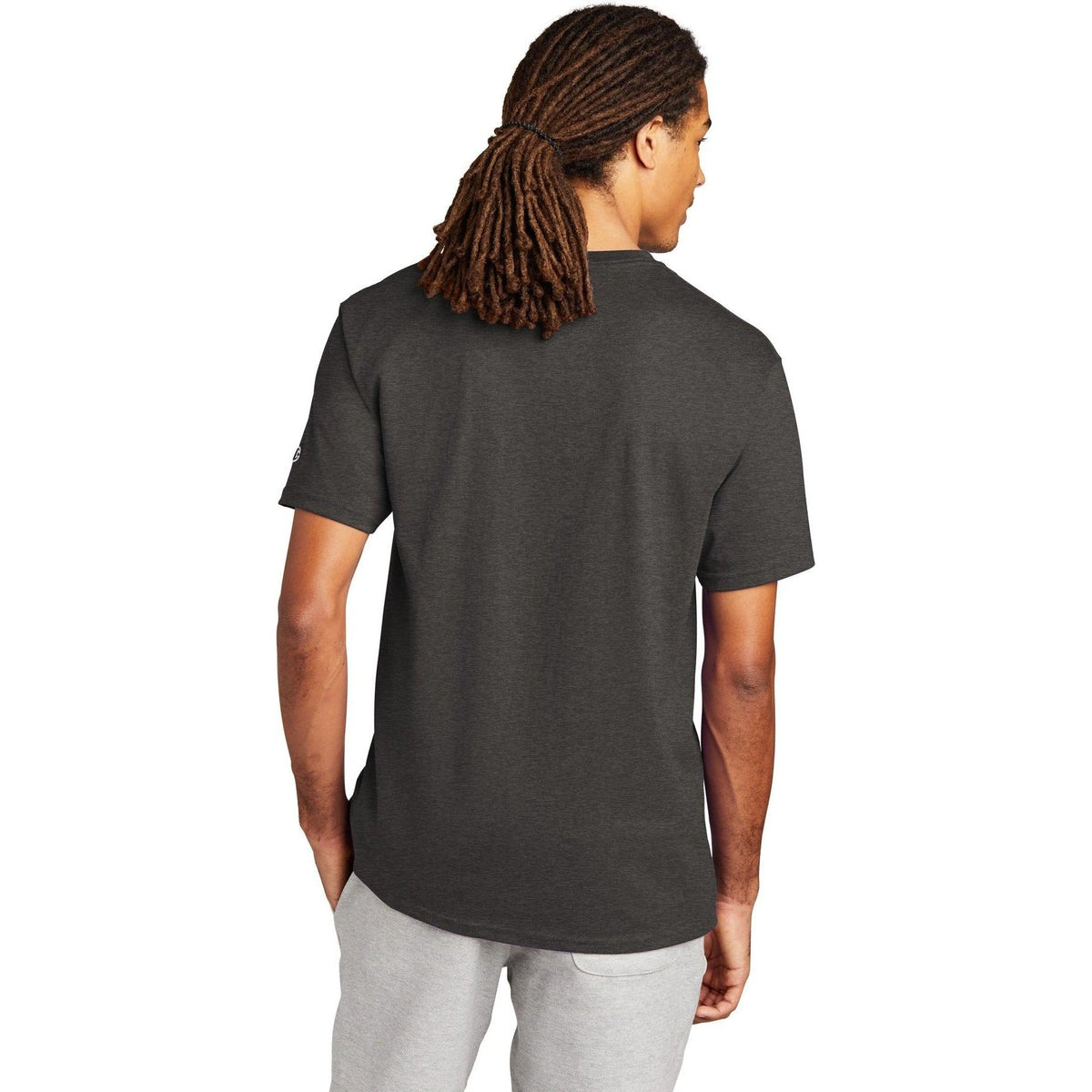 no-logo Champion Heritage 6-Oz. Jersey Tee-Polos-Champion-Thread Logic