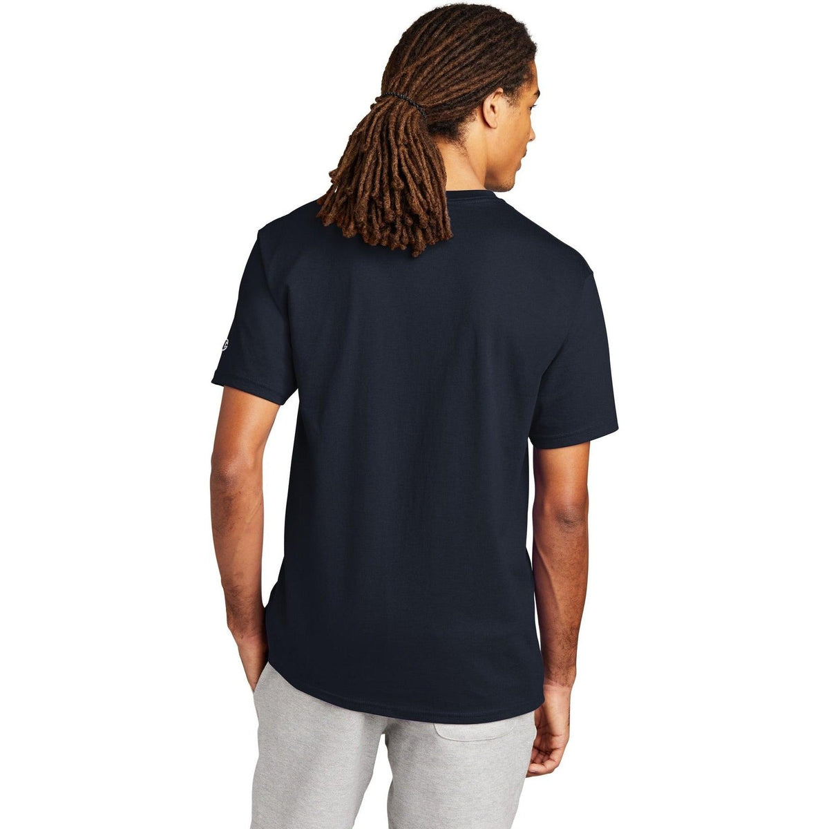 no-logo Champion Heritage 6-Oz. Jersey Tee-Polos-Champion-Thread Logic