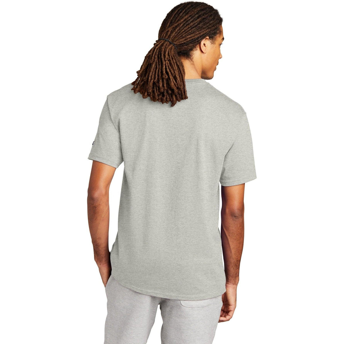 no-logo Champion Heritage 6-Oz. Jersey Tee-Polos-Champion-Thread Logic