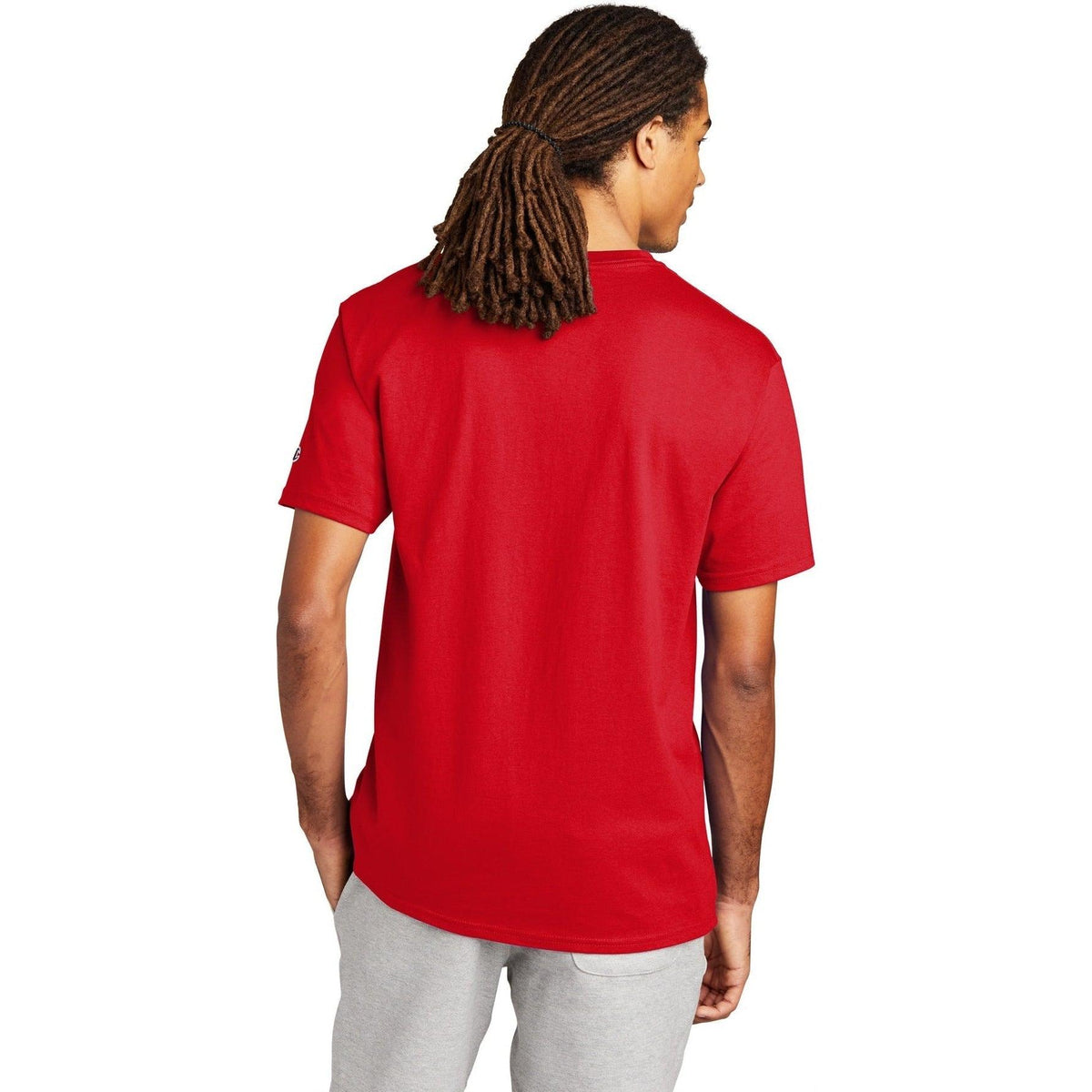 no-logo Champion Heritage 6-Oz. Jersey Tee-Polos-Champion-Thread Logic