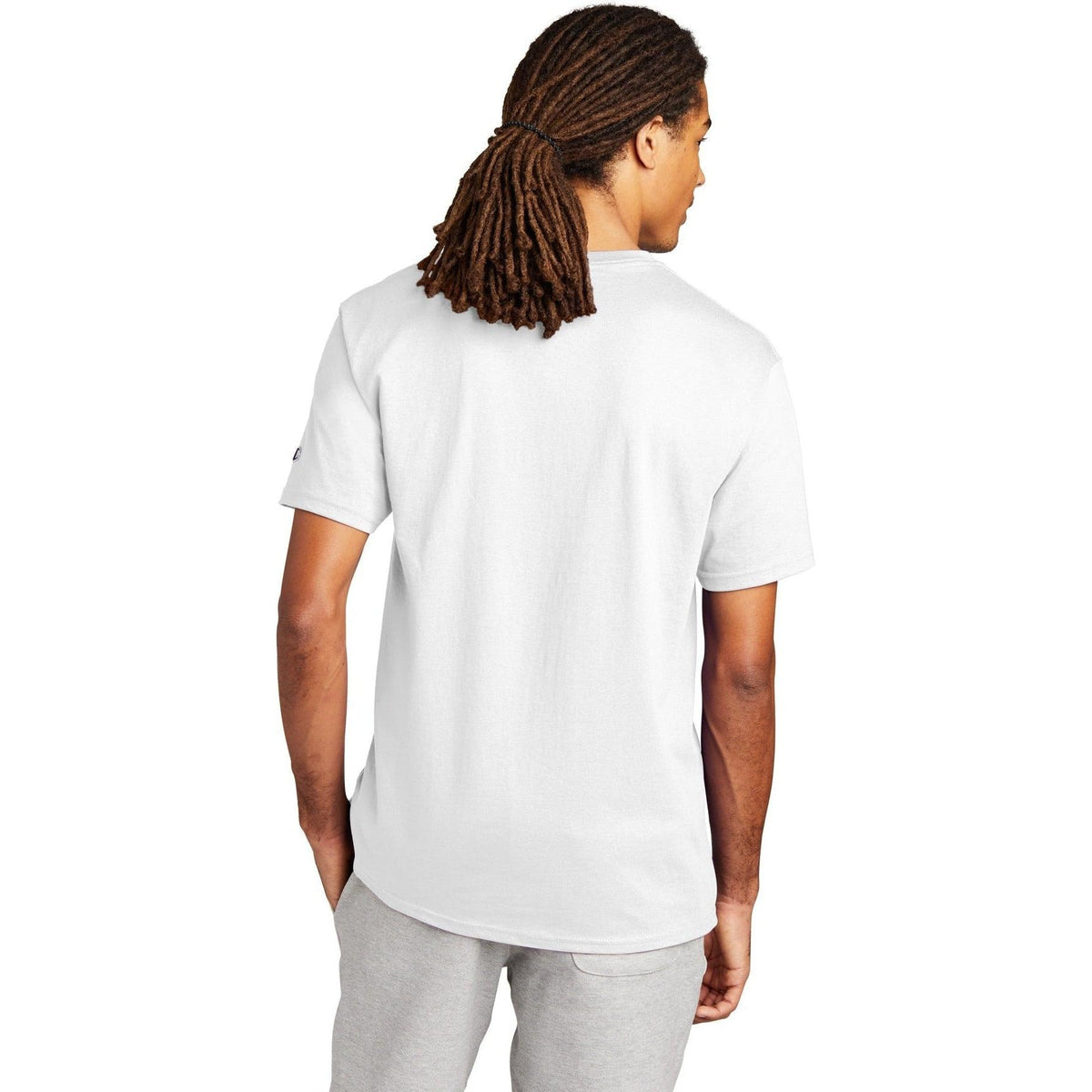 no-logo Champion Heritage 6-Oz. Jersey Tee-Polos-Champion-Thread Logic