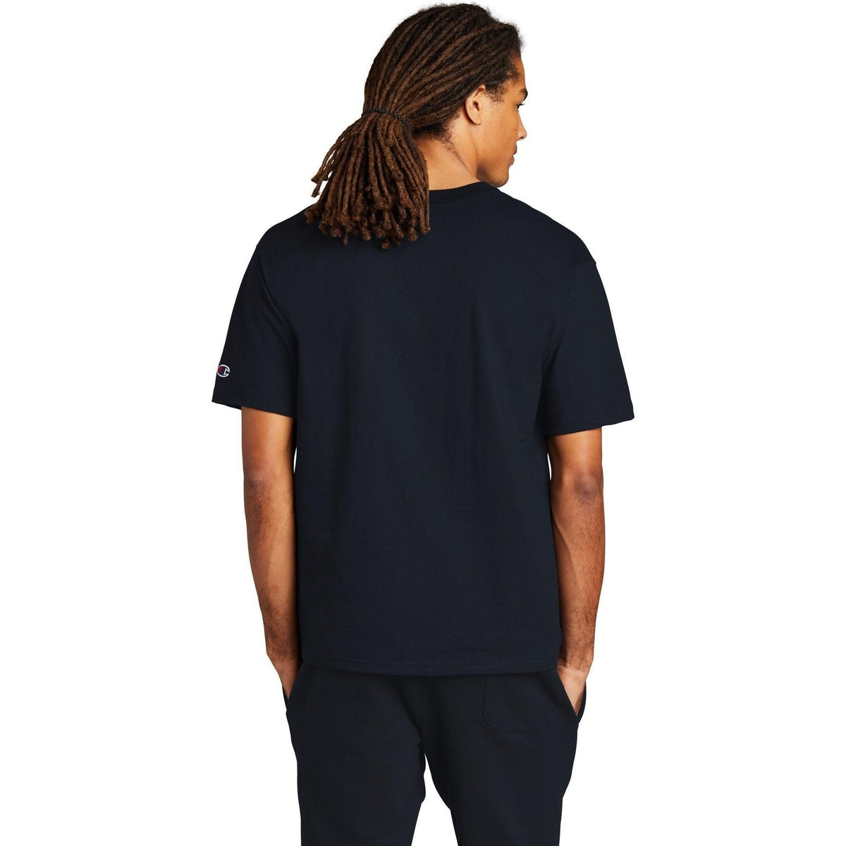 no-logo Champion Heritage 7-Oz. Jersey Tee-Polos-Champion-Thread Logic