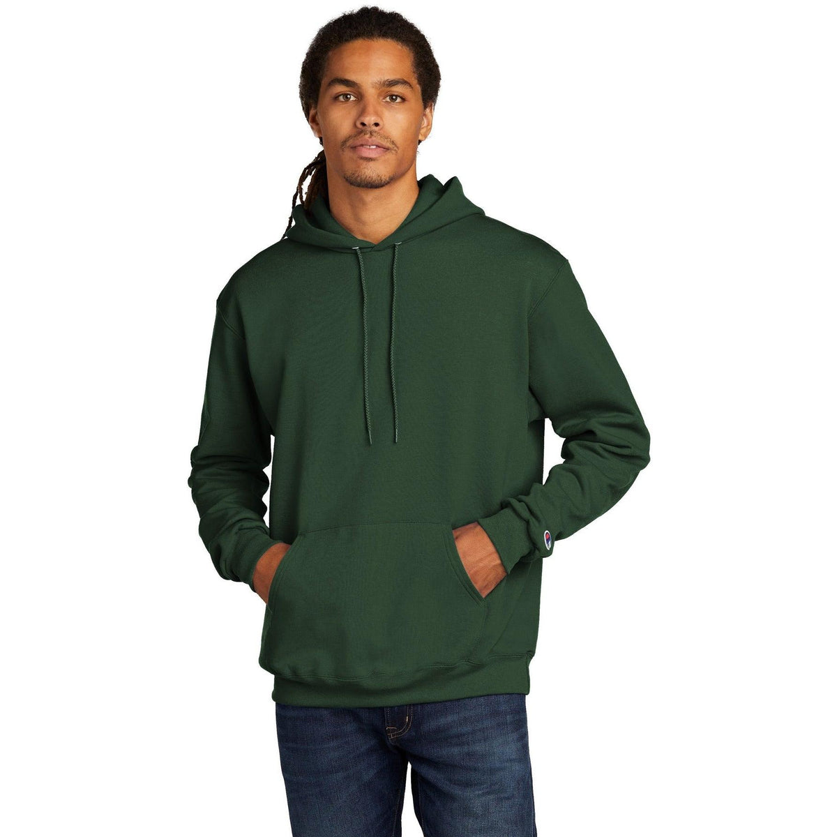 no-logo Champion Hooded Sweatshirt-Hoodies-Champion-Thread Logic
