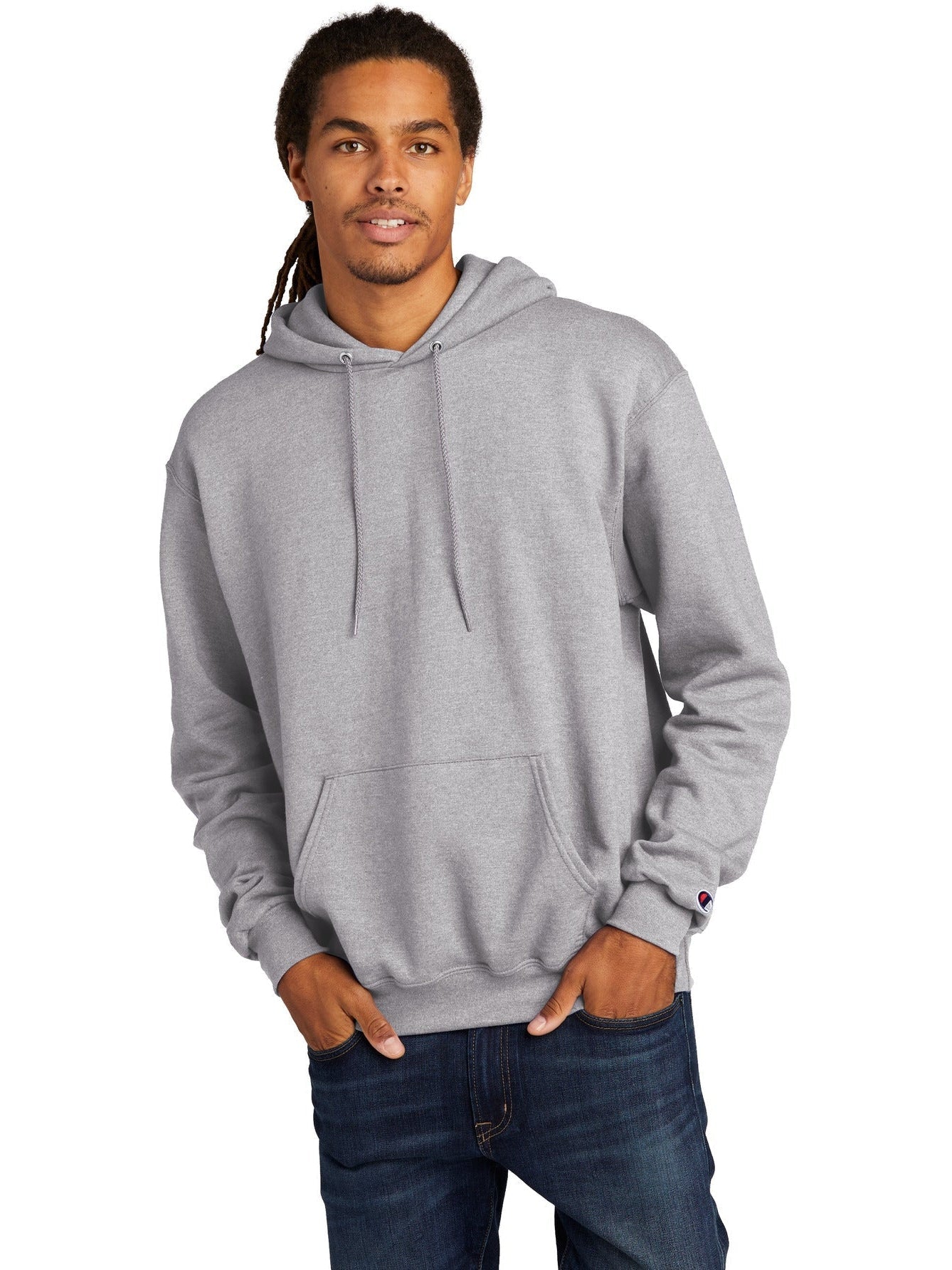 no-logo Champion Hooded Sweatshirt-Regular-Champion-Thread Logic