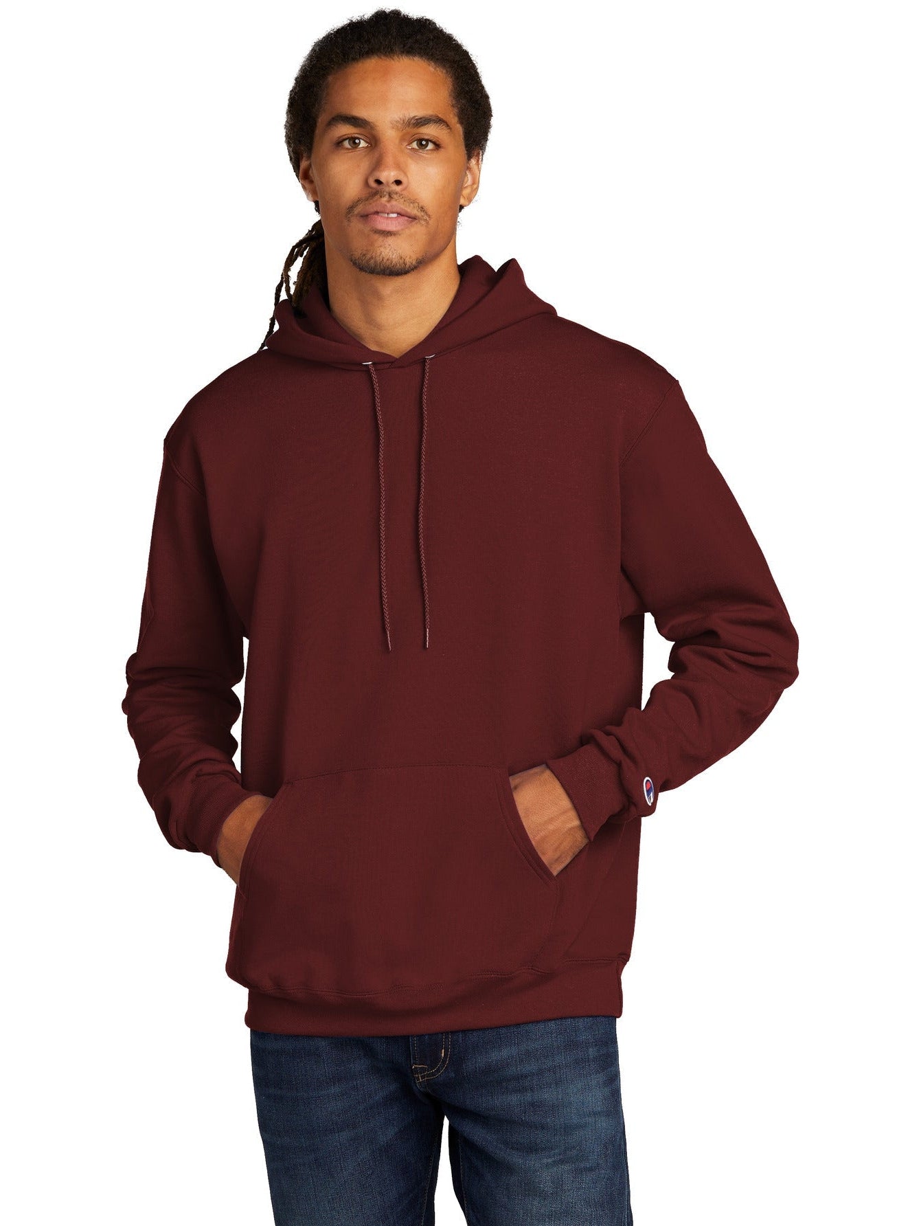 no-logo Champion Hooded Sweatshirt-Regular-Champion-Thread Logic