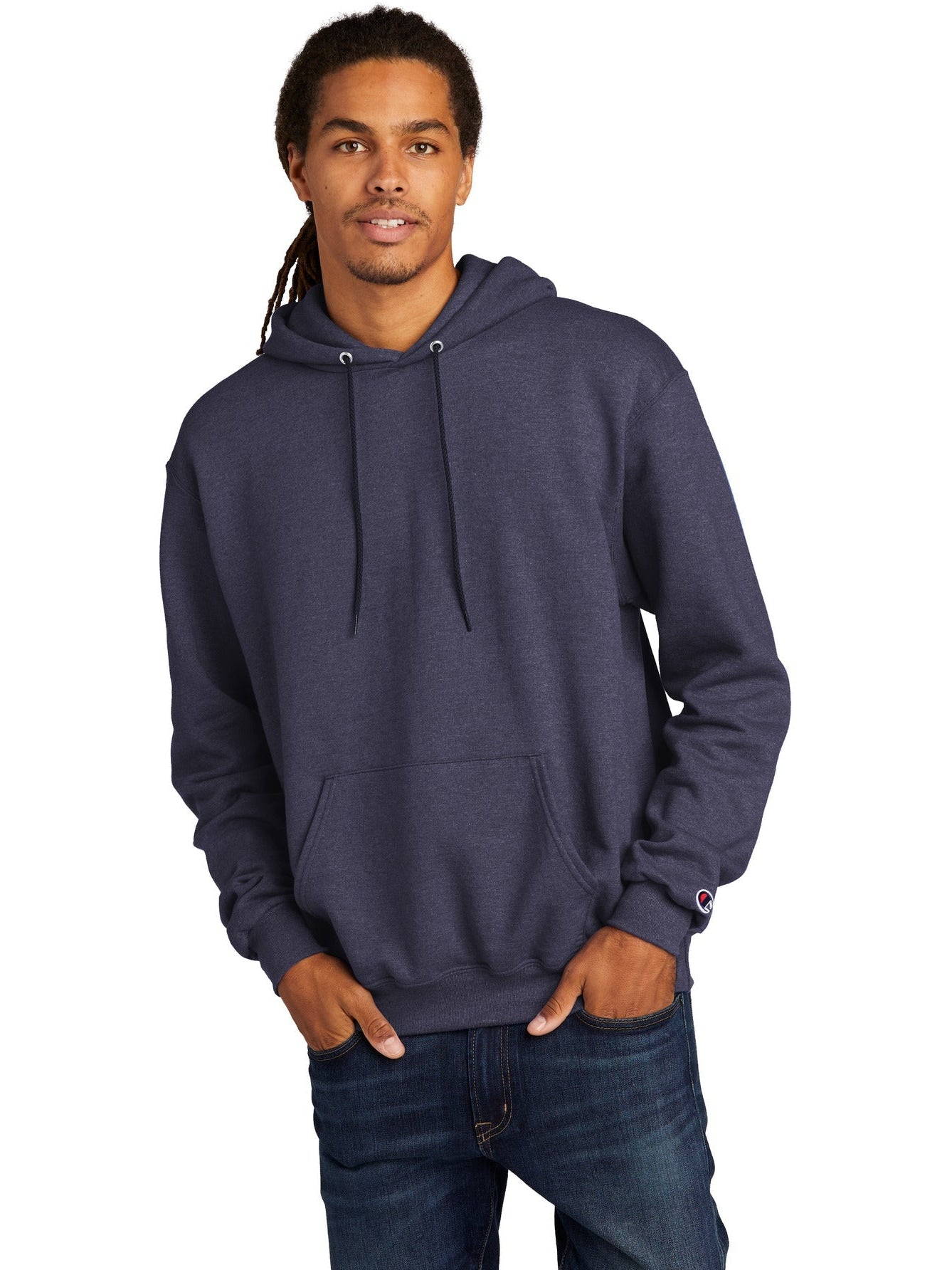 no-logo Champion Hooded Sweatshirt-Regular-Champion-Thread Logic