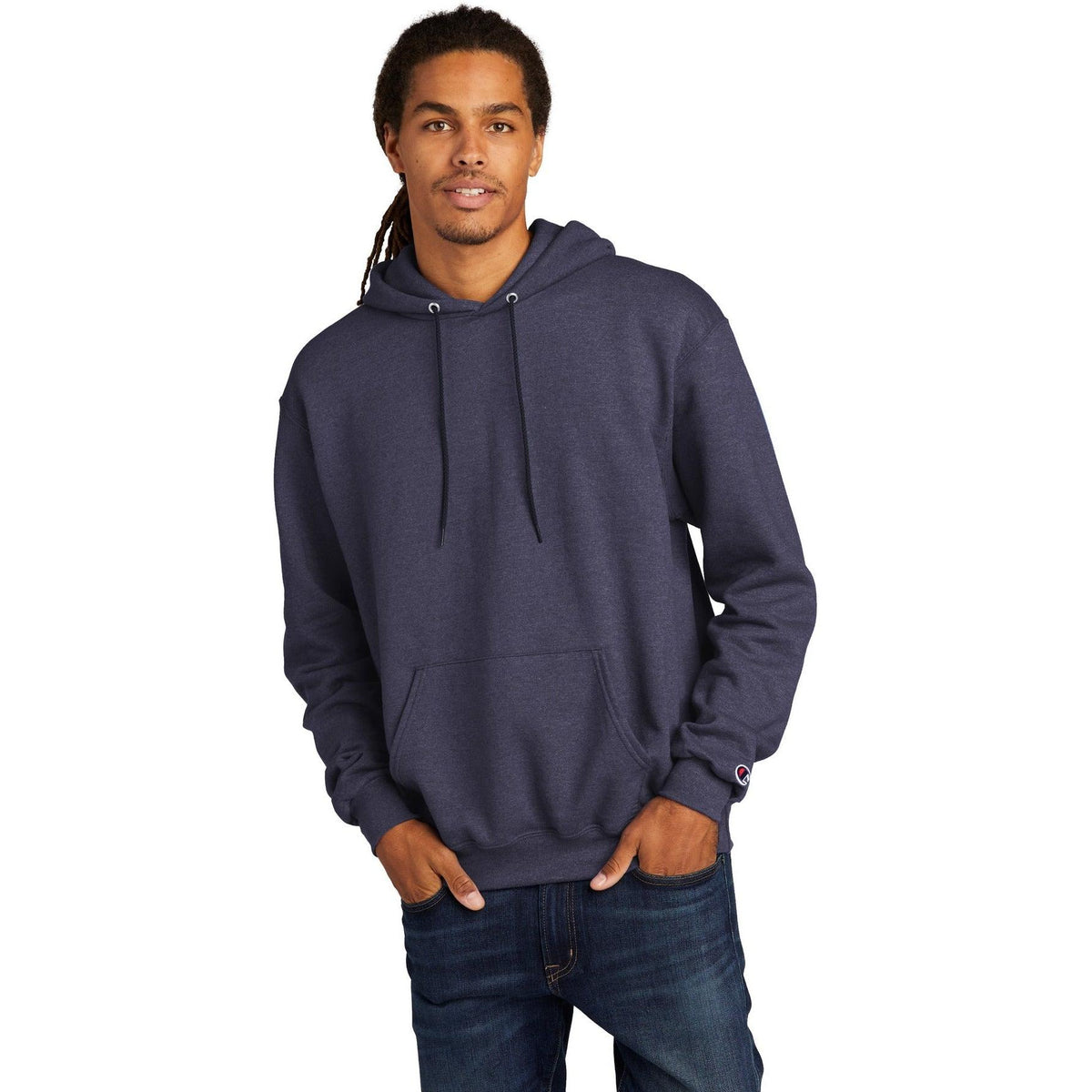 no-logo Champion Hooded Sweatshirt-Hoodies-Champion-Thread Logic