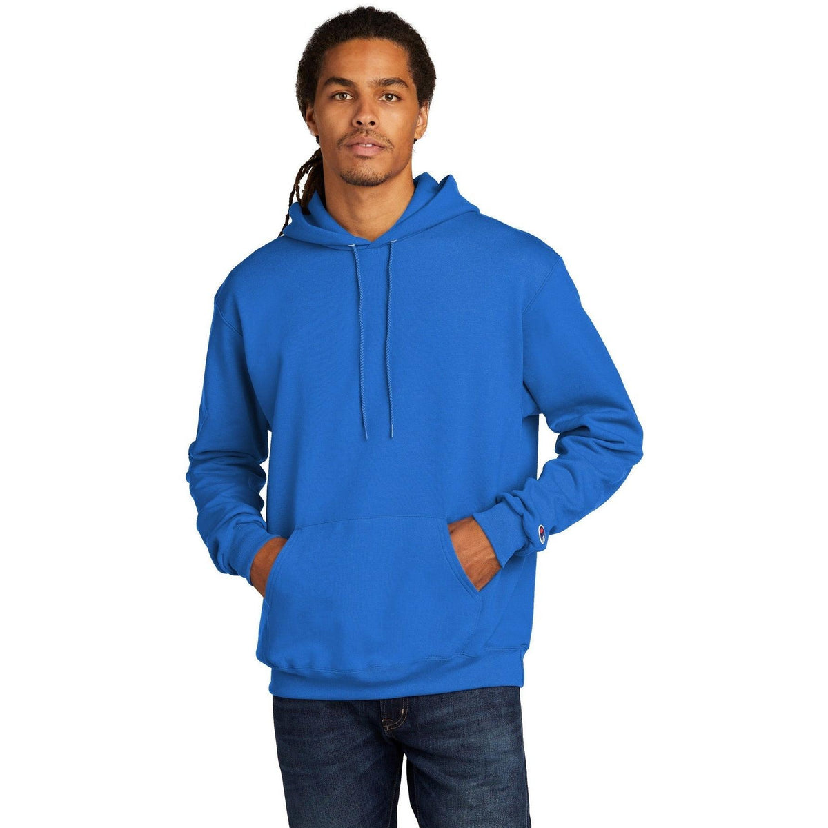 no-logo Champion Hooded Sweatshirt-Hoodies-Champion-Thread Logic