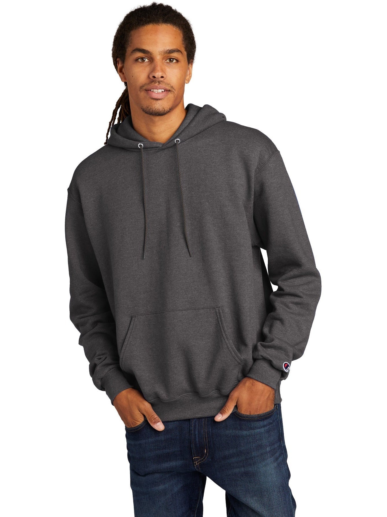 no-logo Champion Hooded Sweatshirt-Regular-Champion-Thread Logic