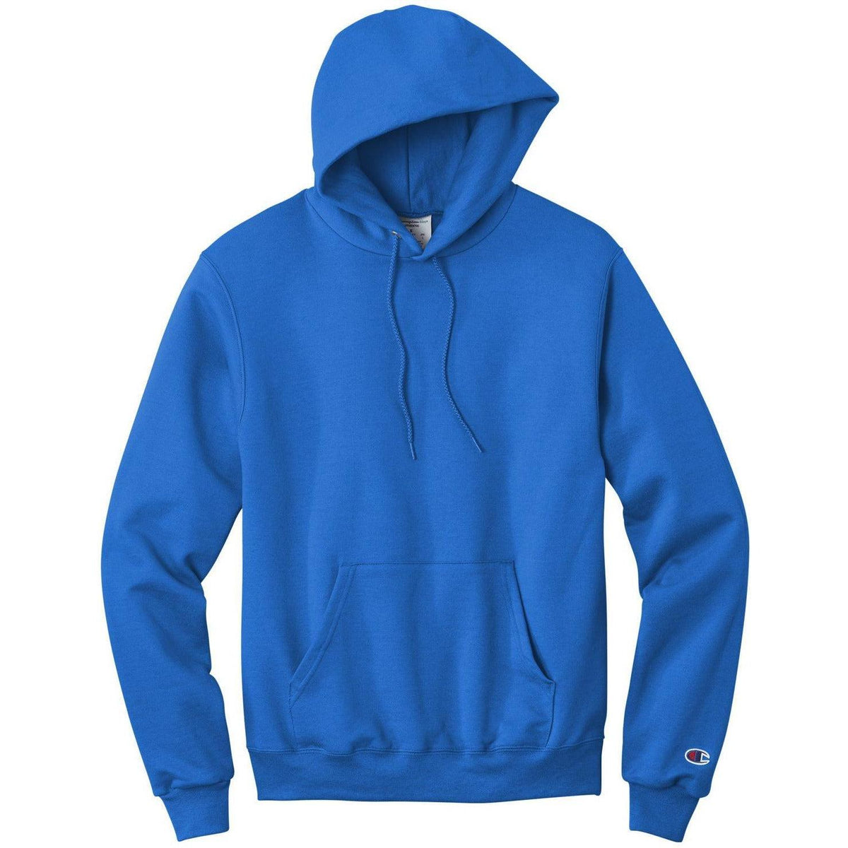 no-logo Champion Hooded Sweatshirt-Hoodies-Champion-Royal Blue-S-Thread Logic