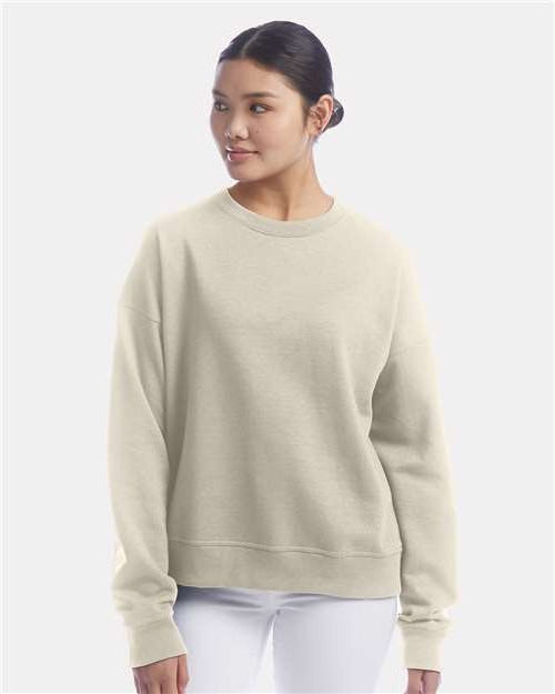 no-logo Champion Ladies Powerblend Crewneck Sweatshirt-Apparel-Champion-Thread Logic