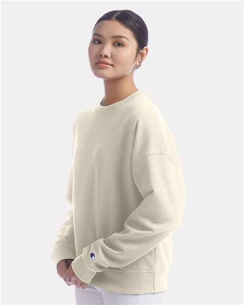no-logo Champion Ladies Powerblend Crewneck Sweatshirt-Apparel-Champion-Thread Logic