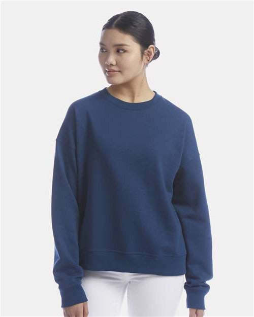 no-logo Champion Ladies Powerblend Crewneck Sweatshirt-Apparel-Champion-Thread Logic