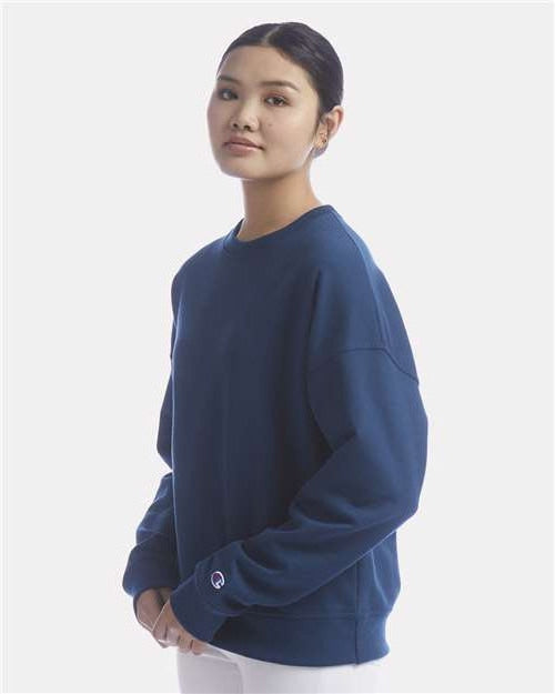 no-logo Champion Ladies Powerblend Crewneck Sweatshirt-Apparel-Champion-Thread Logic