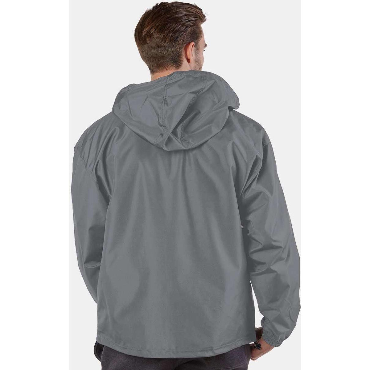 no-logo Champion Packable Quarter-Zip Jacket-Men's Jackets-Champion-Thread Logic