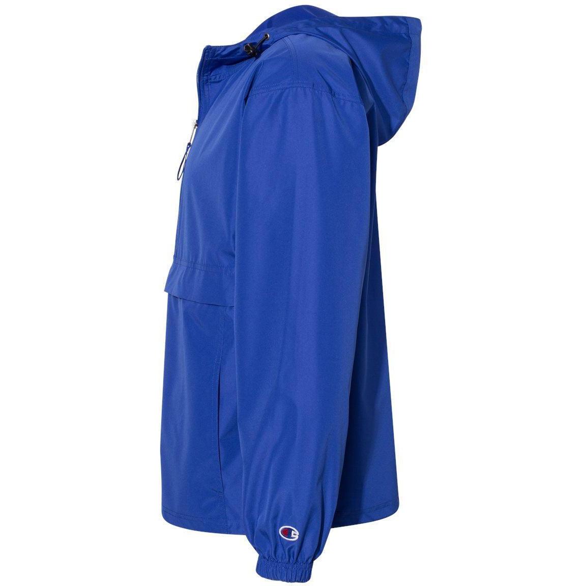 no-logo Champion Packable Quarter-Zip Jacket-Men's Jackets-Champion-Thread Logic