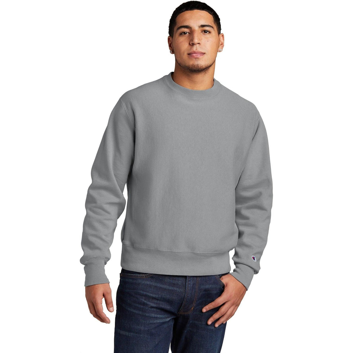 no-logo Champion Reverse Weave Garment-Dyed Crewneck Sweatshirt-Regular-Champion-Thread Logic