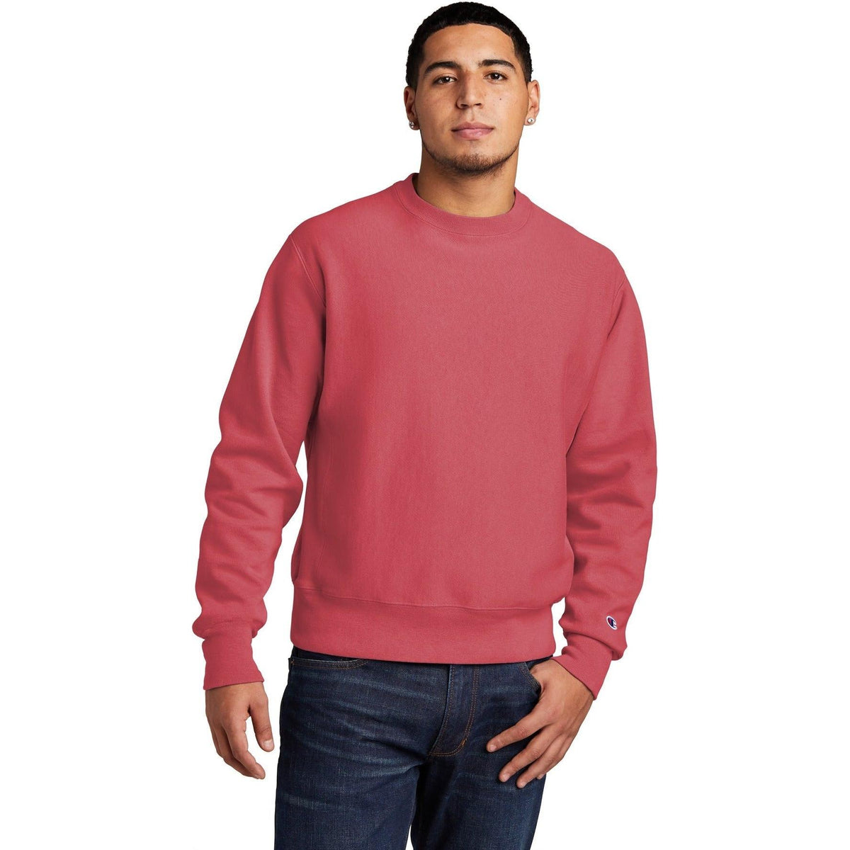 no-logo Champion Reverse Weave Garment-Dyed Crewneck Sweatshirt-Regular-Champion-Thread Logic