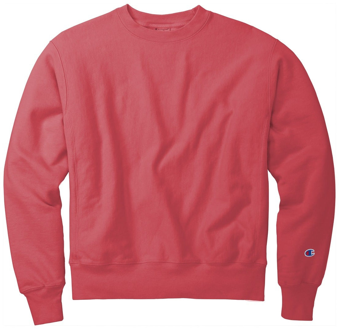 Champion red crewneck sweatshirt online