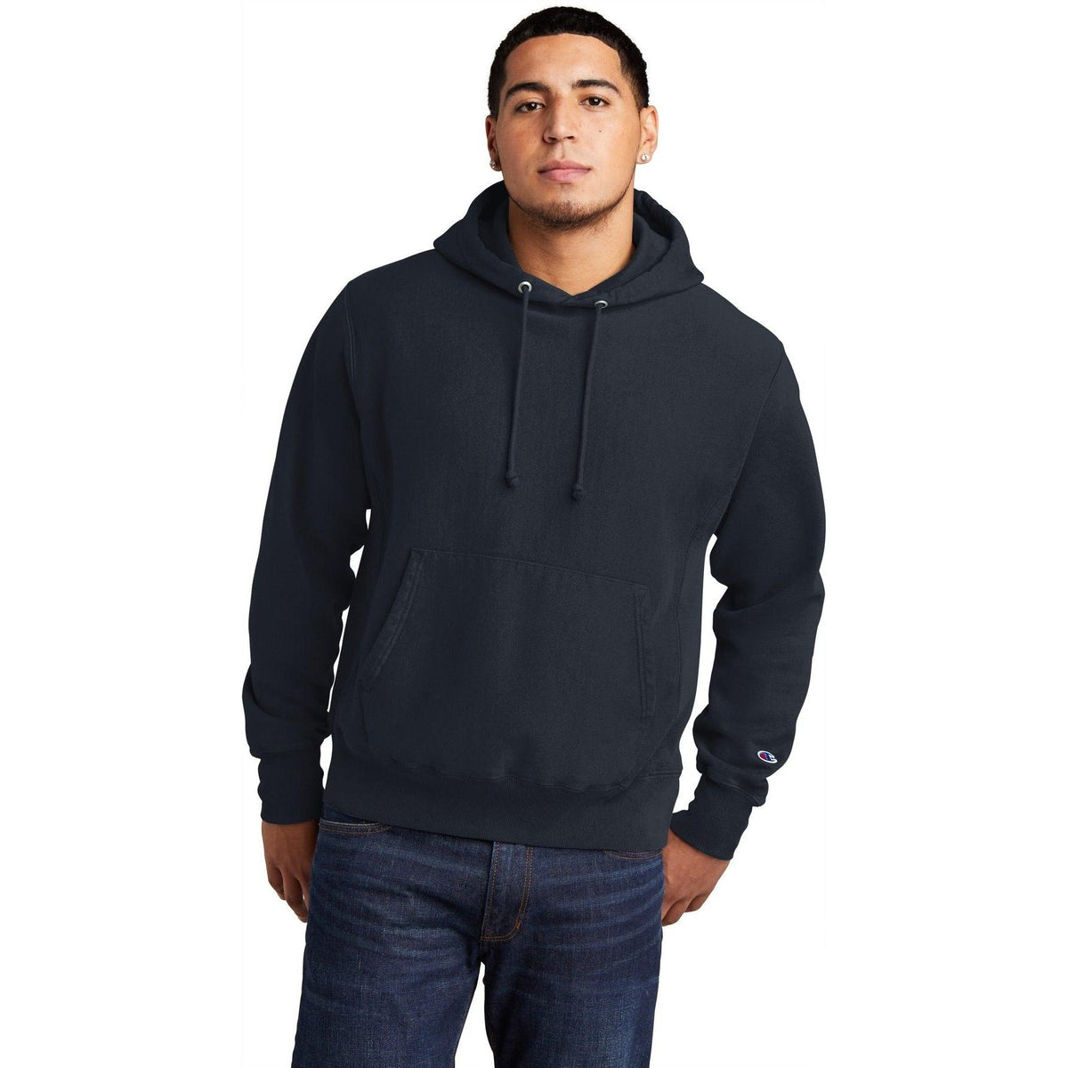 no-logo Champion Reverse Weave Garment-Dyed Hooded Sweatshirt-Regular-Champion-Thread Logic