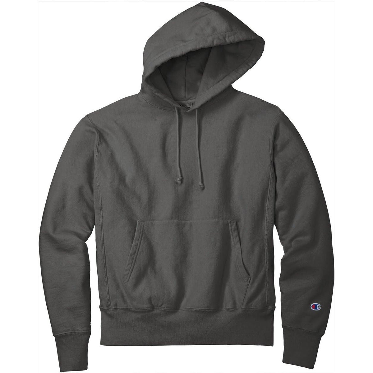 no-logo Champion Reverse Weave Garment-Dyed Hooded Sweatshirt