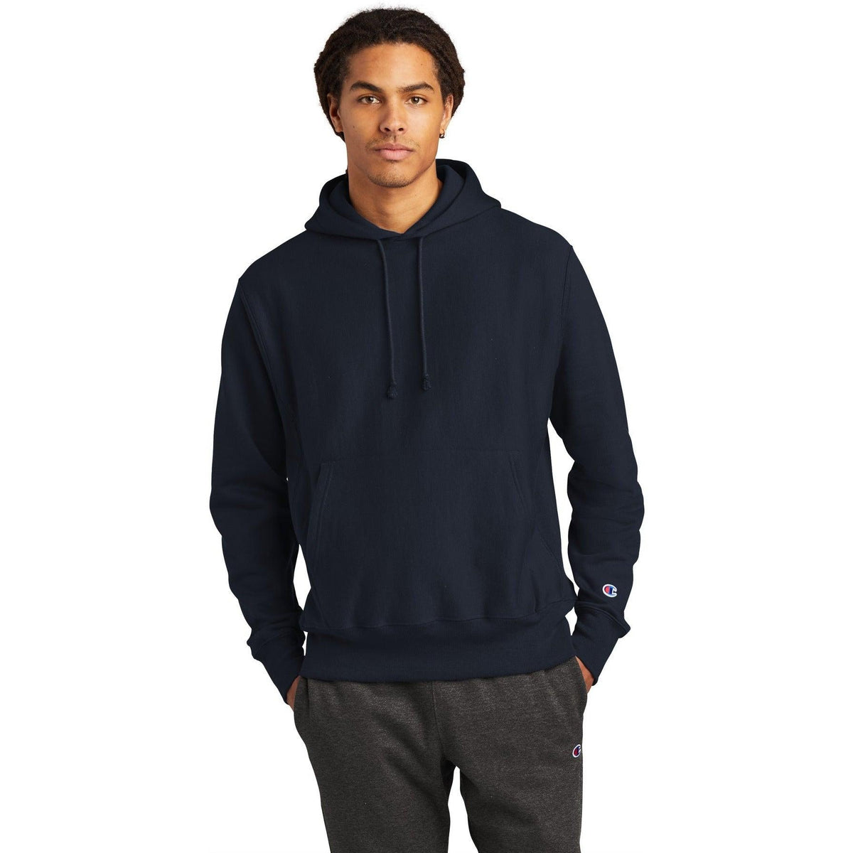 no-logo Champion Reverse Weave Hoodie-Hoodies-Champion-Thread Logic