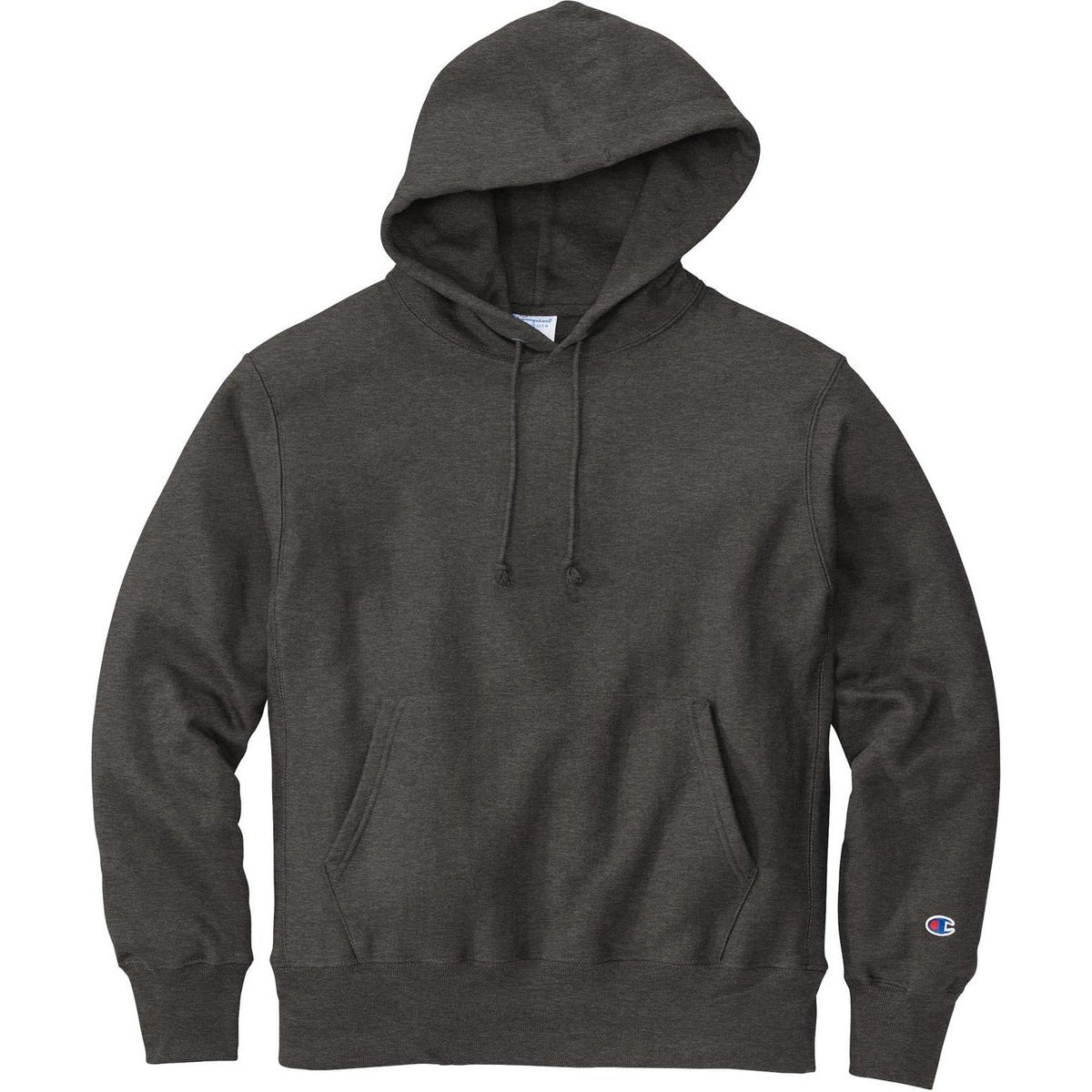 no-logo Champion Reverse Weave Hoodie-Hoodies-Champion-Charcoal Heather-S-Thread Logic