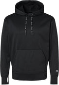 Champion Sport Hooded Sweatshirt-Apparel-Champion-Black-S-Thread Logic