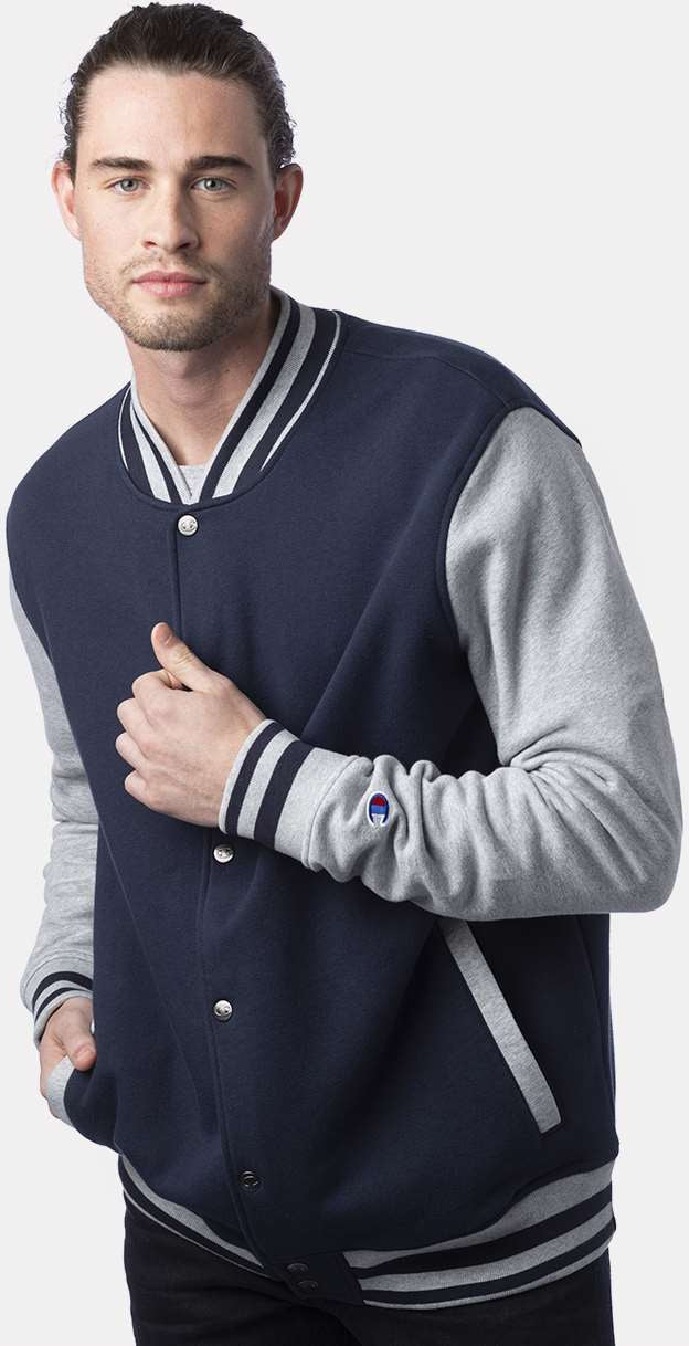 no-logo Champion Unisex Bomber Jacket-Men's Jackets-Champion-Thread Logic