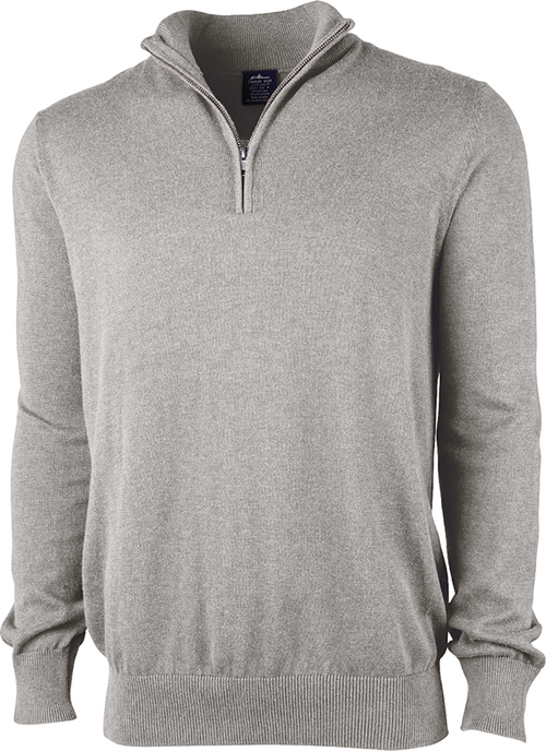 Charles River 1/4 Zip Mystic Pullover-Men's Layering-Charles River-Heather Grey-S-Thread Logic