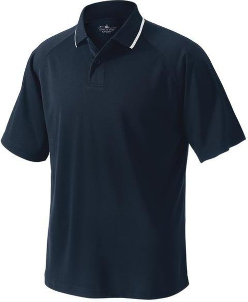 OUTLET-Charles River Classic Solid Wicking Polo